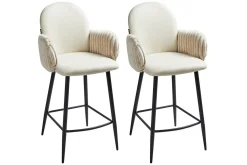 Set med 2 barstolar Amity