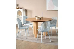 Set med 4 matstolar Emory
