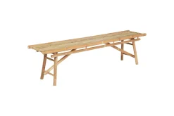 Set med 2 trädgårdsbänkar Tindari