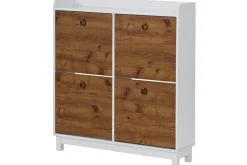 Shellake Skoskåp 92x25 cm