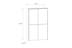 Shipts Garderob 42x120 cm
