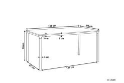 Shiro Matbord 150 cm