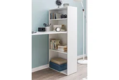 Shuping Skrivbord 120 cm med Förvaring Hyllor