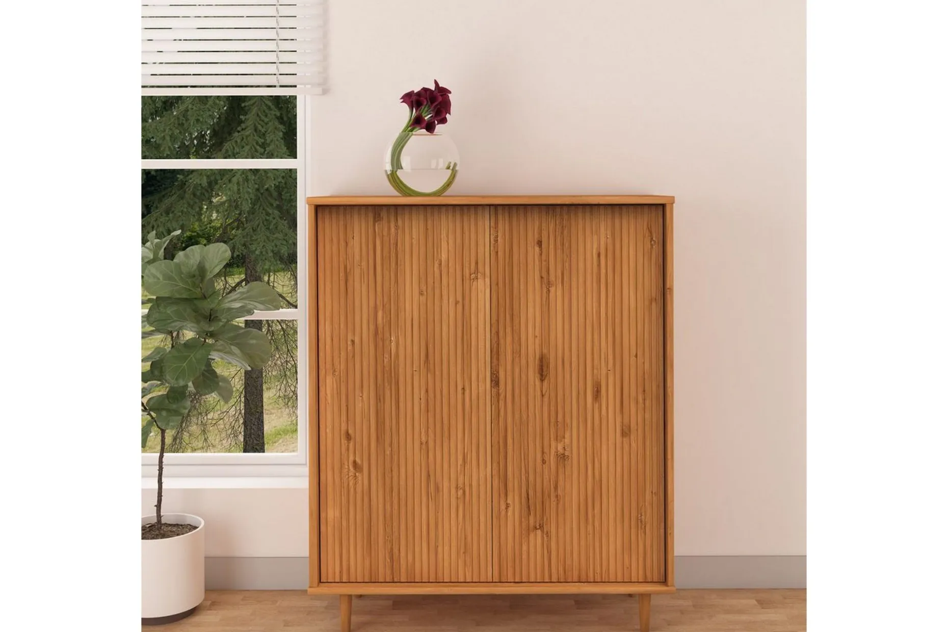 Sideboard & skänk Loft24 Jerzy Skänk 99 cm Brun