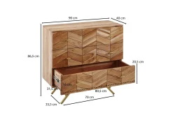 Sideboard Clanton 90x40 cm