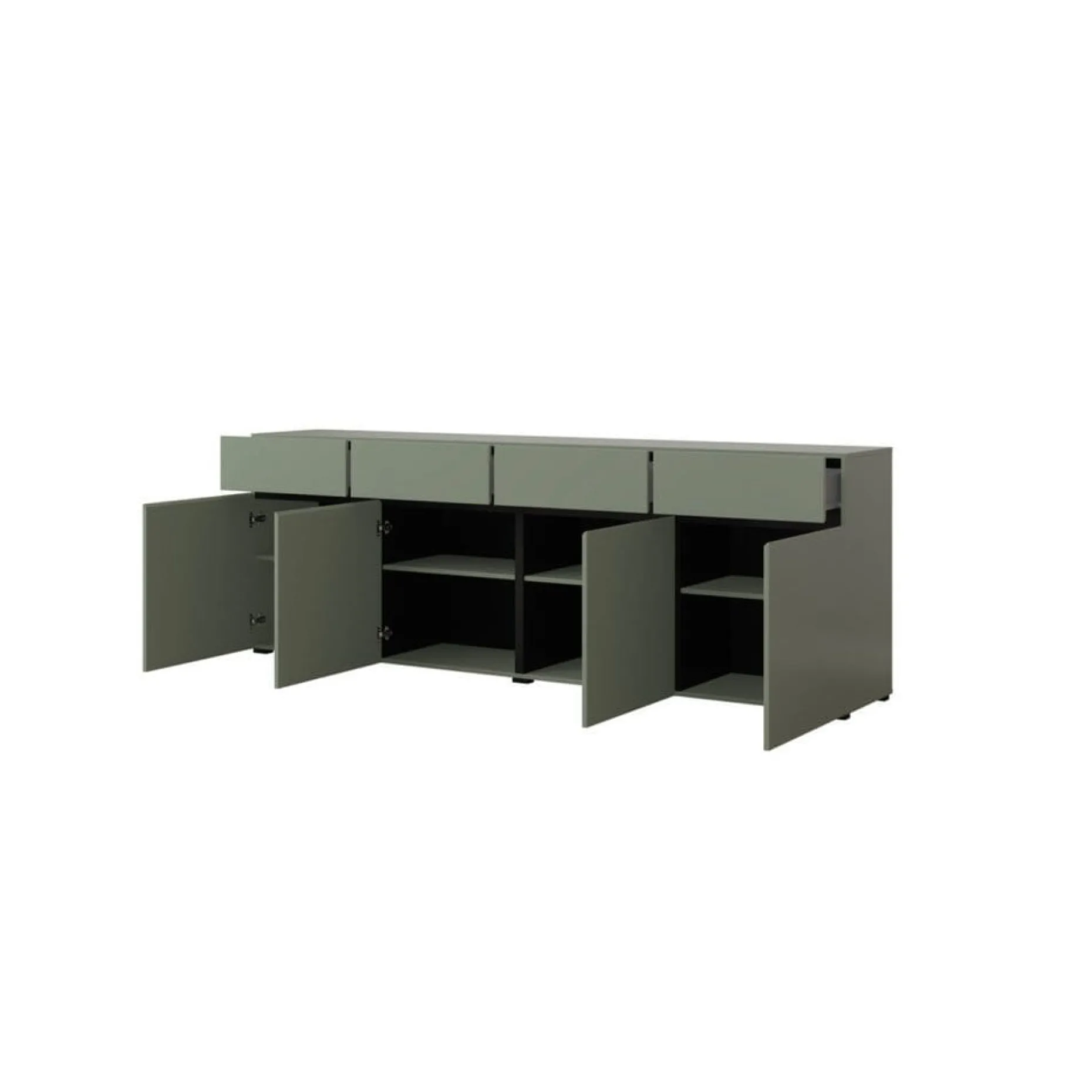 Sideboard Cross 4 dörrar med 4 lådor