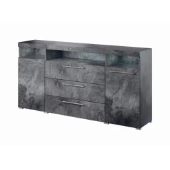 Sideboard Indien 2 Dörrar med 3 Lådor