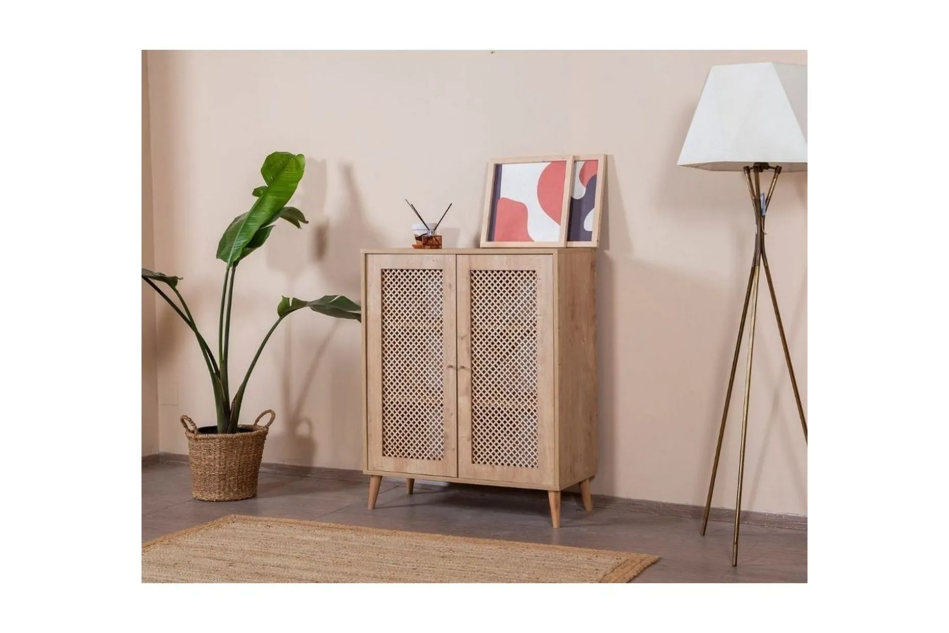 Sideboard Velin Vit / Ek