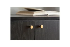 Sideboard Wohnling Melaminbelagd MDF 140 cm med 2 dörrar 1 låda Modern