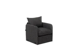 1-sits bäddsoffa Rubby Mörkgrå