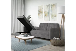 3-sits Divanbäddsoffa Hartford Grå