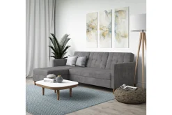 3-sits Divanbäddsoffa Hartford Grå