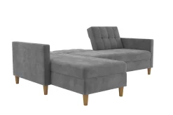 3-sits Divanbäddsoffa Hartford Grå