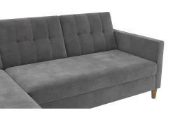 3-sits Divanbäddsoffa Hartford Grå