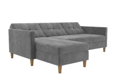3-sits Divanbäddsoffa Hartford Grå