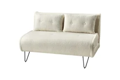 2-sitssoffa Vestfold Off-white, svart