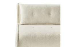 2-sitssoffa Vestfold Off-white, svart