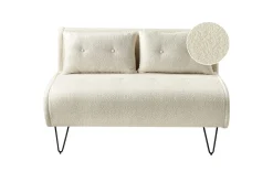 2-sitssoffa Vestfold Off-white, svart
