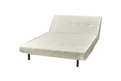 2-sitssoffa Vestfold Off-white, svart