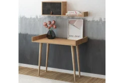 Skaberg Skrivbord 100 cm med Förvaring Vägghylla