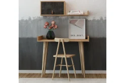 Skaberg Skrivbord 100 cm med Förvaring Vägghylla