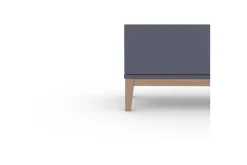 Skänk Pelle 120x41x85 cm, Grå/Wotan Ek