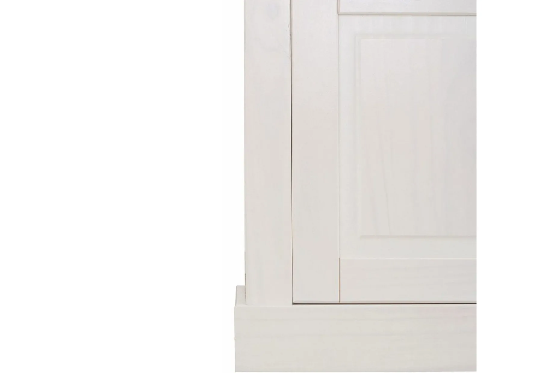 Skänk Selma 145x38x87 cm, Vit/Fläck/Vax