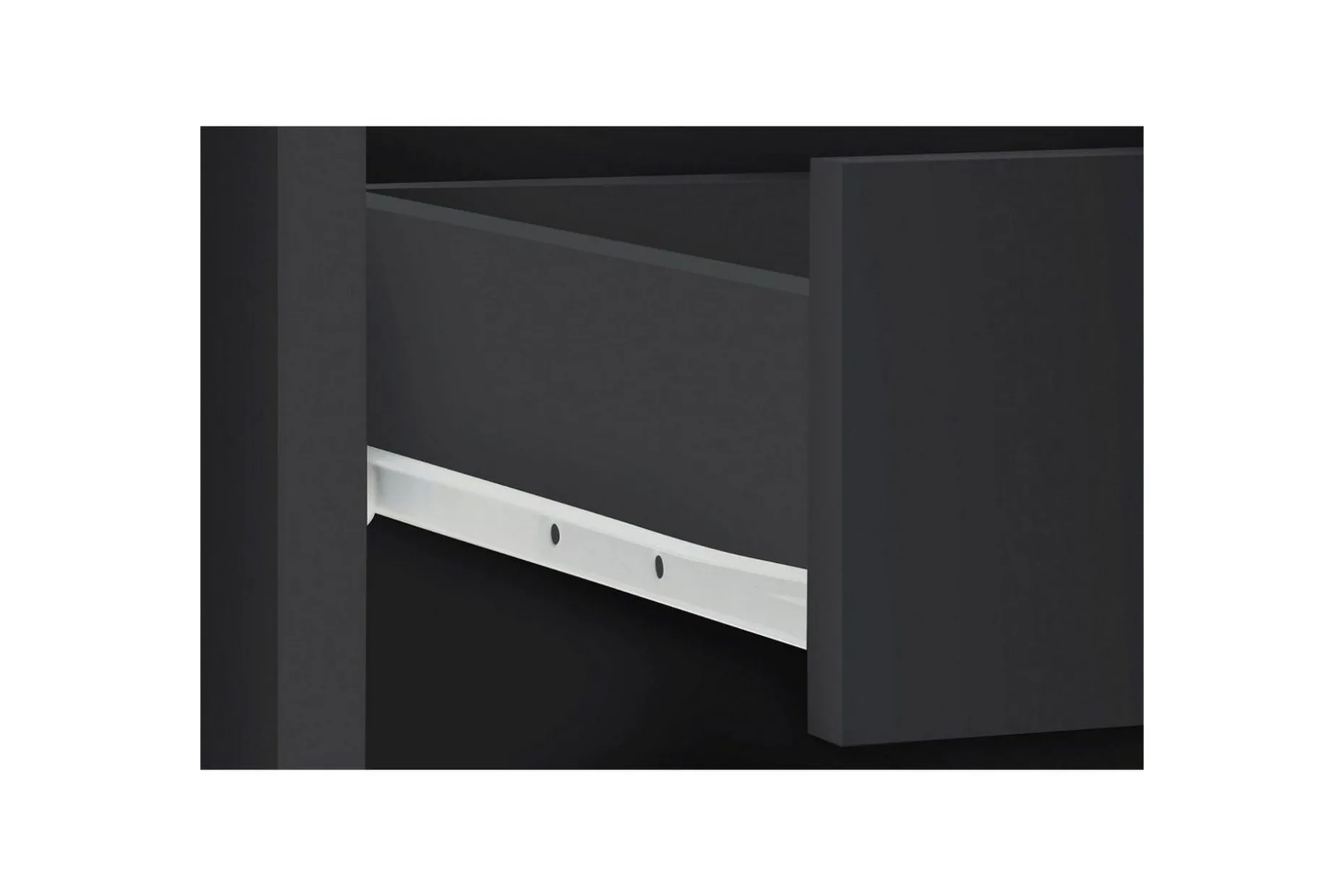 Skrivbord & datorbord Loft24 Skrivbord Astral Svart Svart