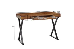 Skrivbord Rachid 120 cm Rektangulär
