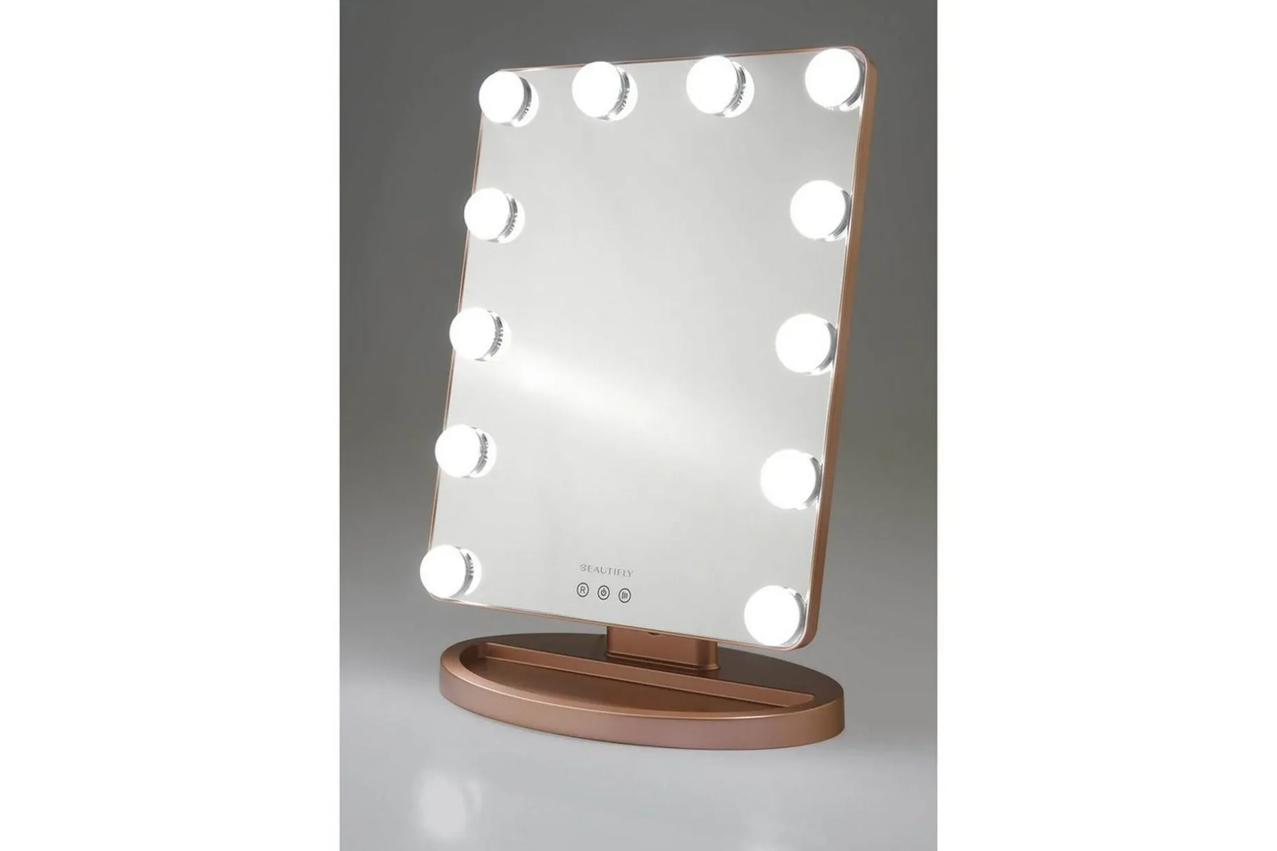 Sminkspegel Beautifly GamourVue med LED-belysning