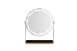 Sminkspegel Beautifly Rund med LED-belysning