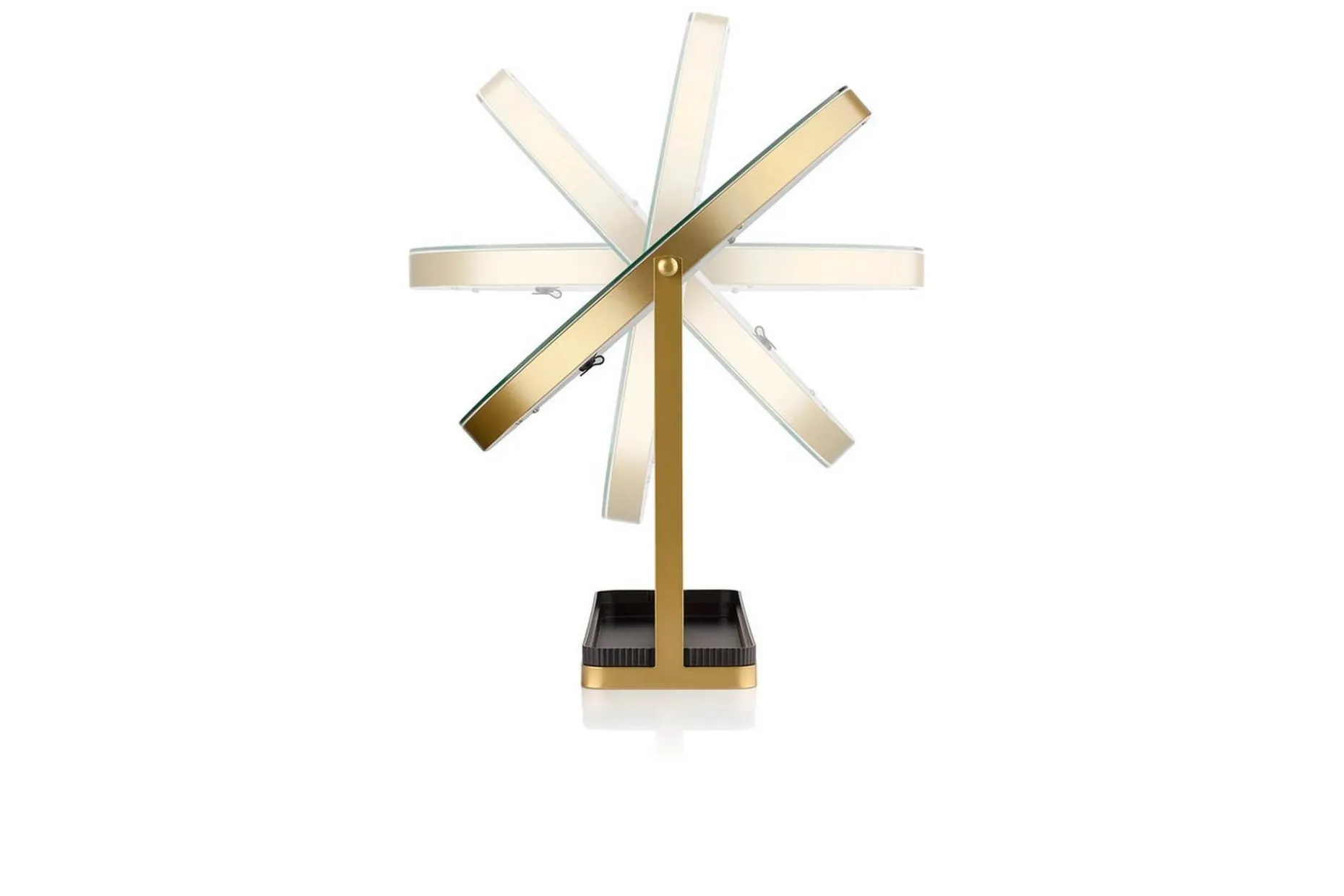 Sminkspegel Beautifly Rund med LED-belysning