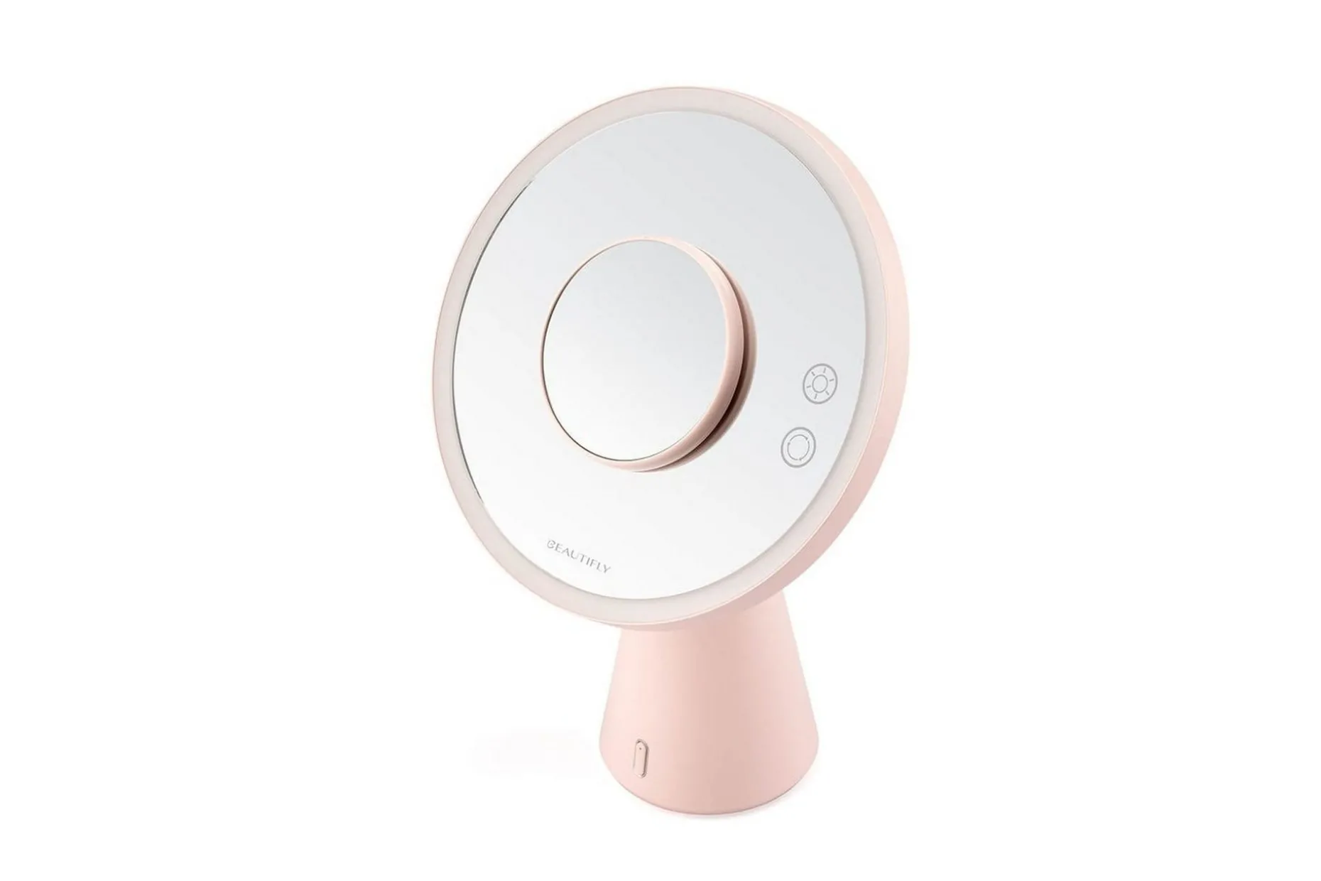 Sminkspegel Beautifly Smart Moon med inbyggd Bluetooth-högtalare