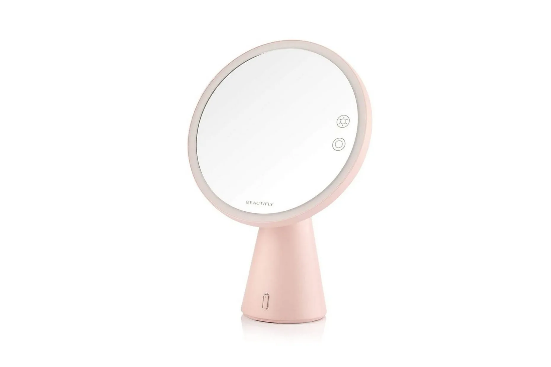Sminkspegel Beautifly Smart Moon med inbyggd Bluetooth-högtalare
