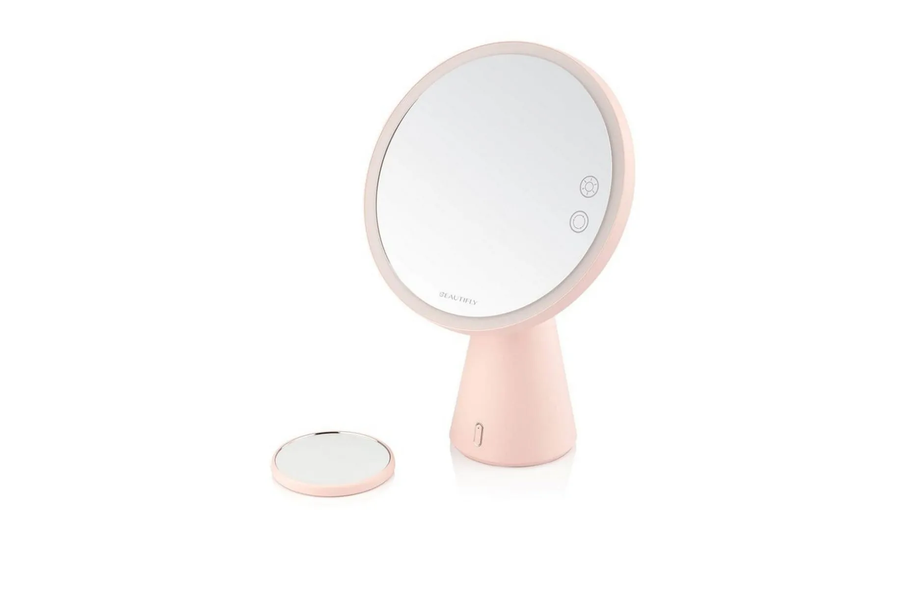 Sminkspegel Beautifly Smart Moon med inbyggd Bluetooth-högtalare