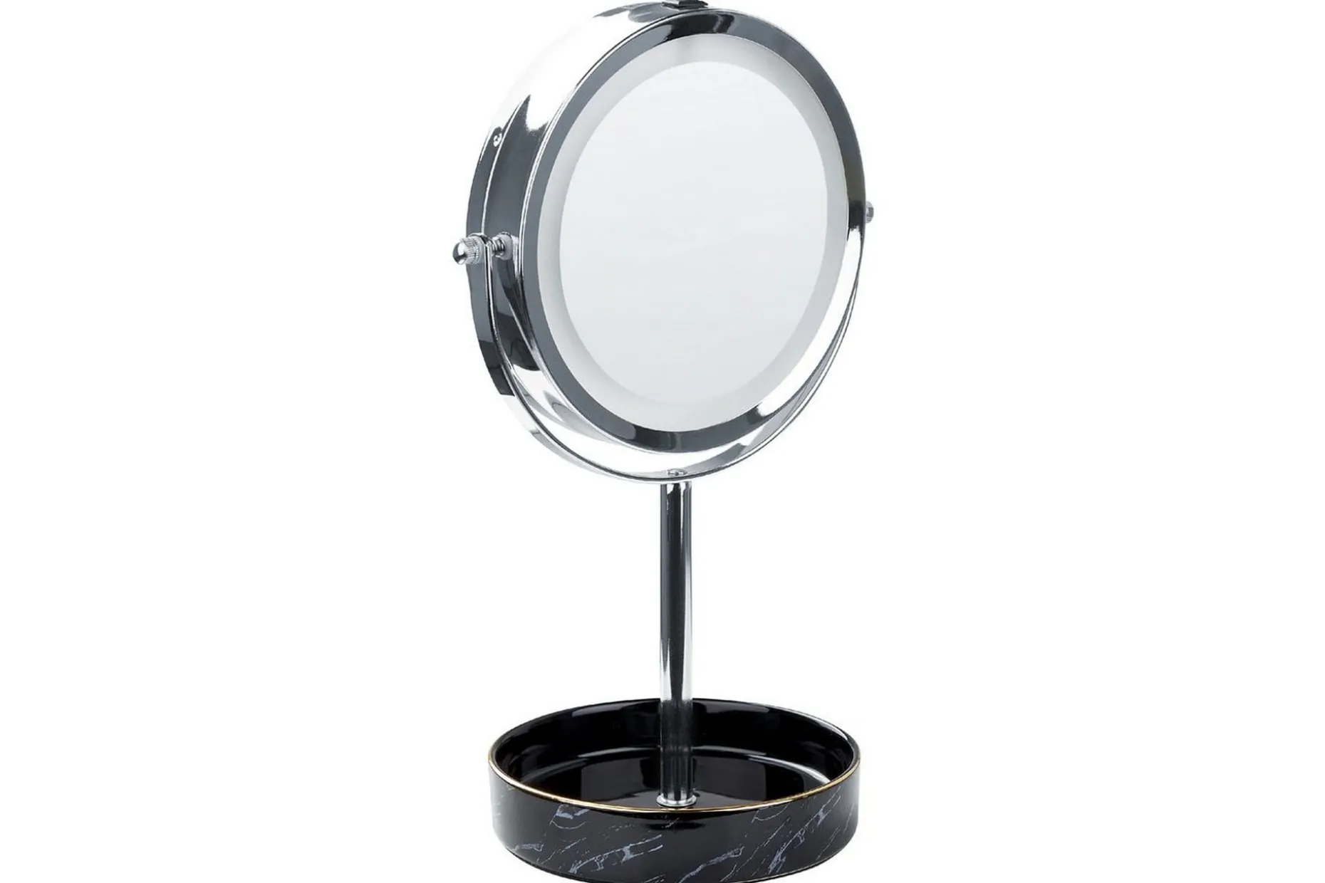 Sminkspegel Savoie Silver/Svart