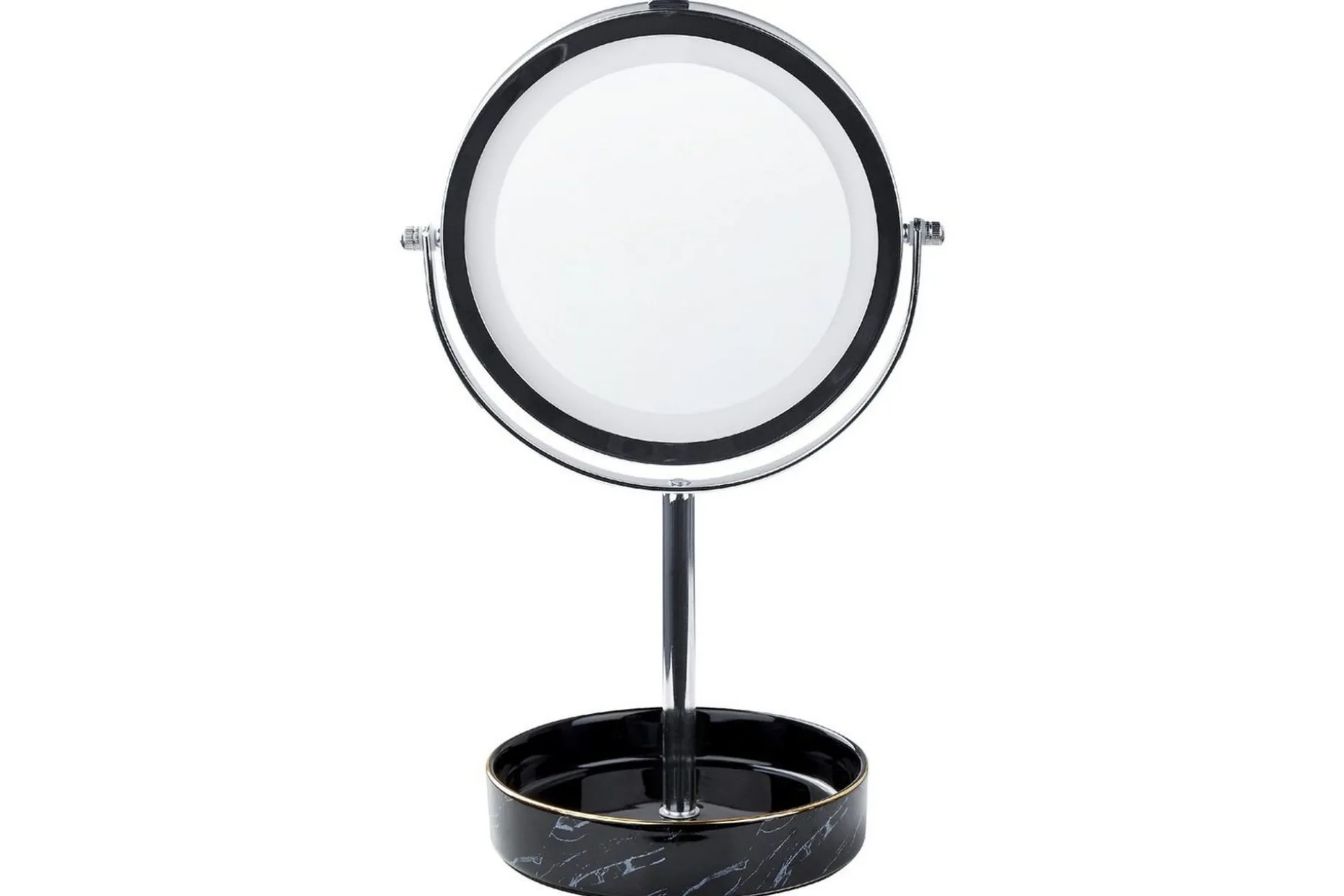 Sminkspegel Savoie Silver/Svart