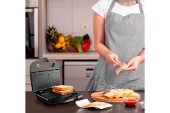 Smörgåsgrill Black+Decker 2 Fack