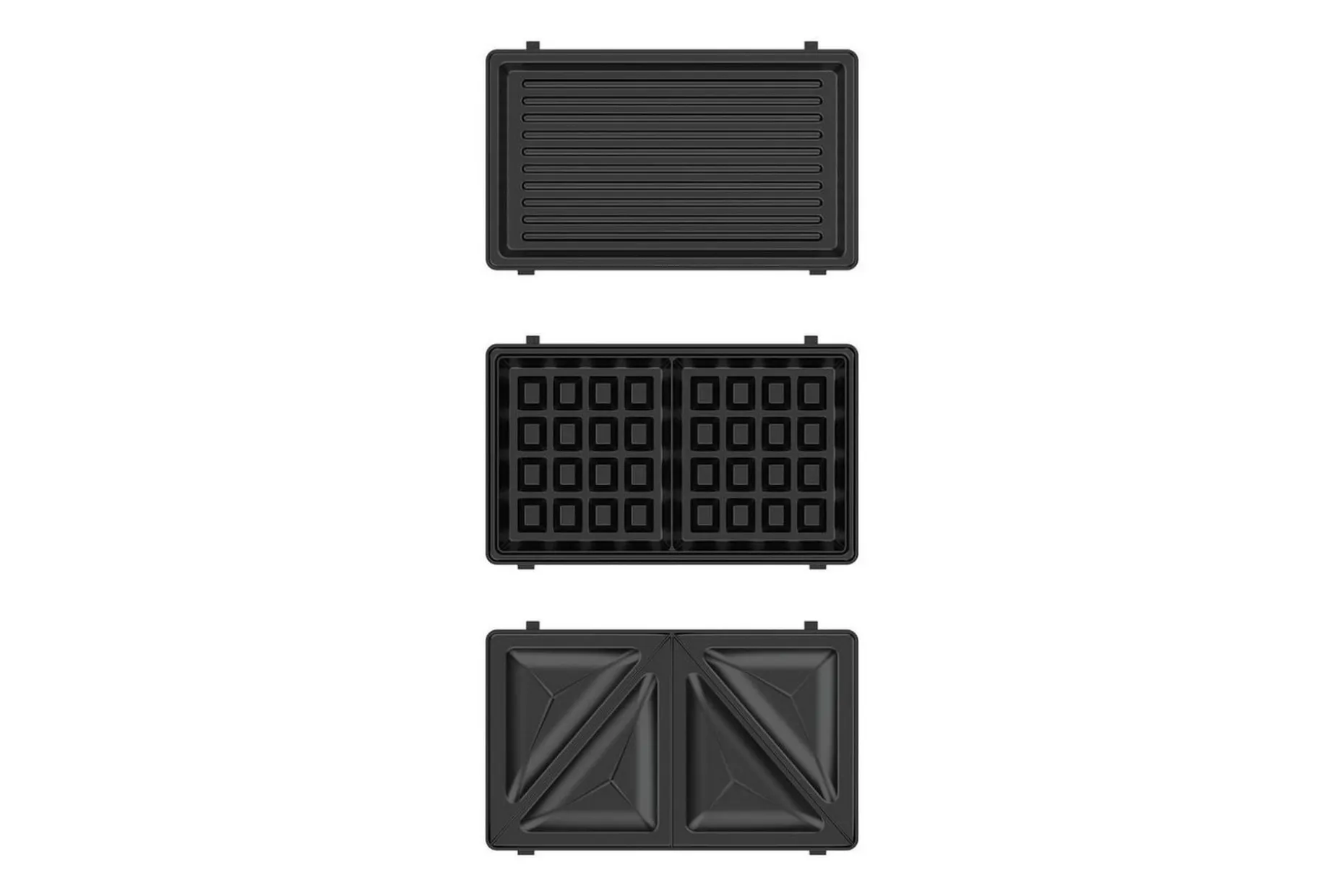 Smörgåsgrill Black+Decker Sandwich Waffle