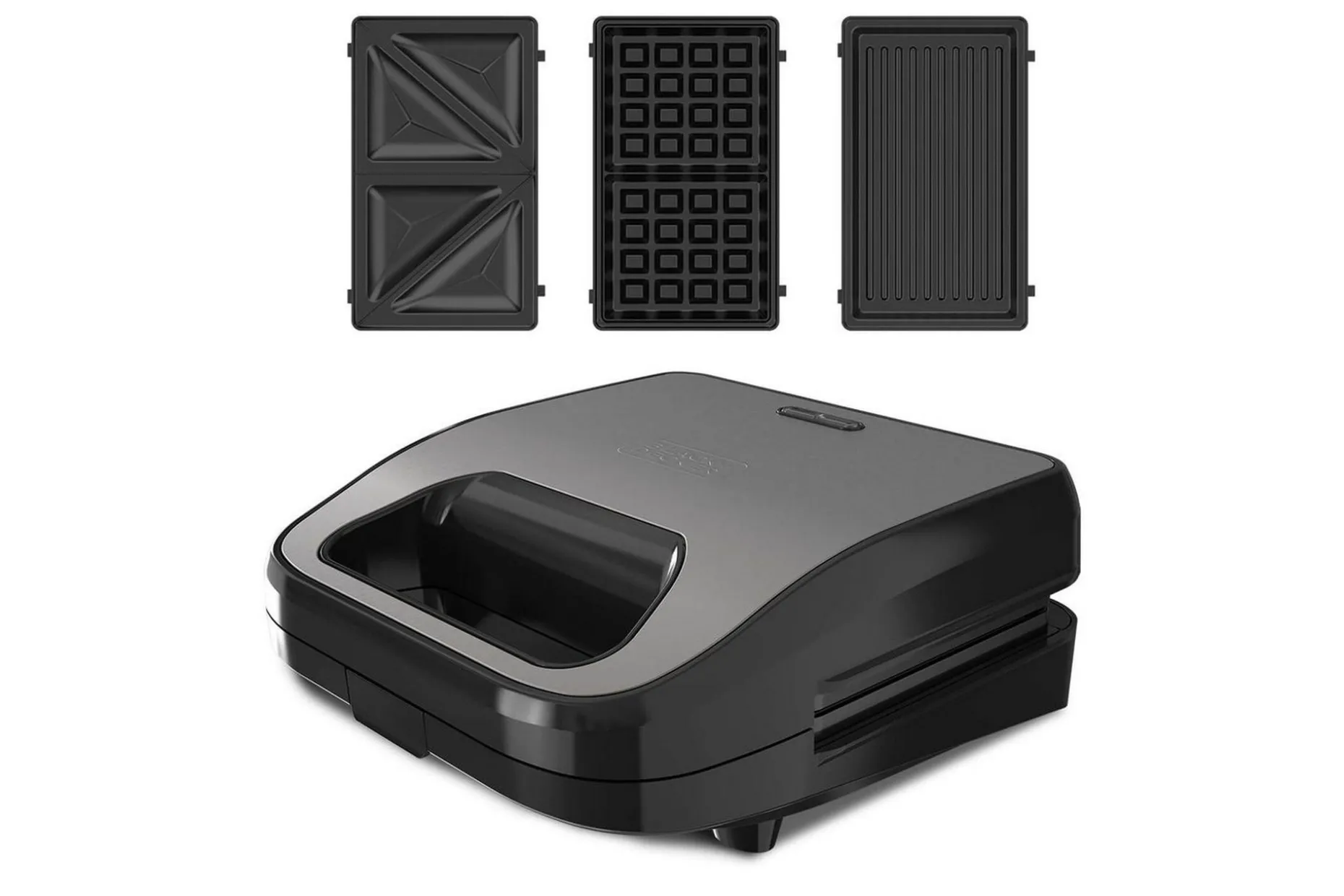 Smörgåsgrill Black+Decker Sandwich Waffle