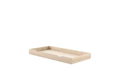 Säng Fritz med 1 Låda Naturlig