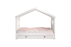 Säng med låda Amori Vit