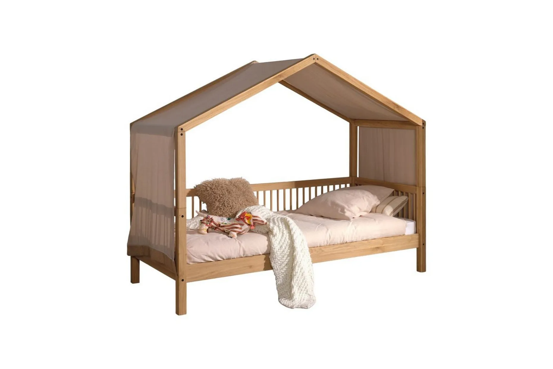 Säng med textil set Forrest Ek