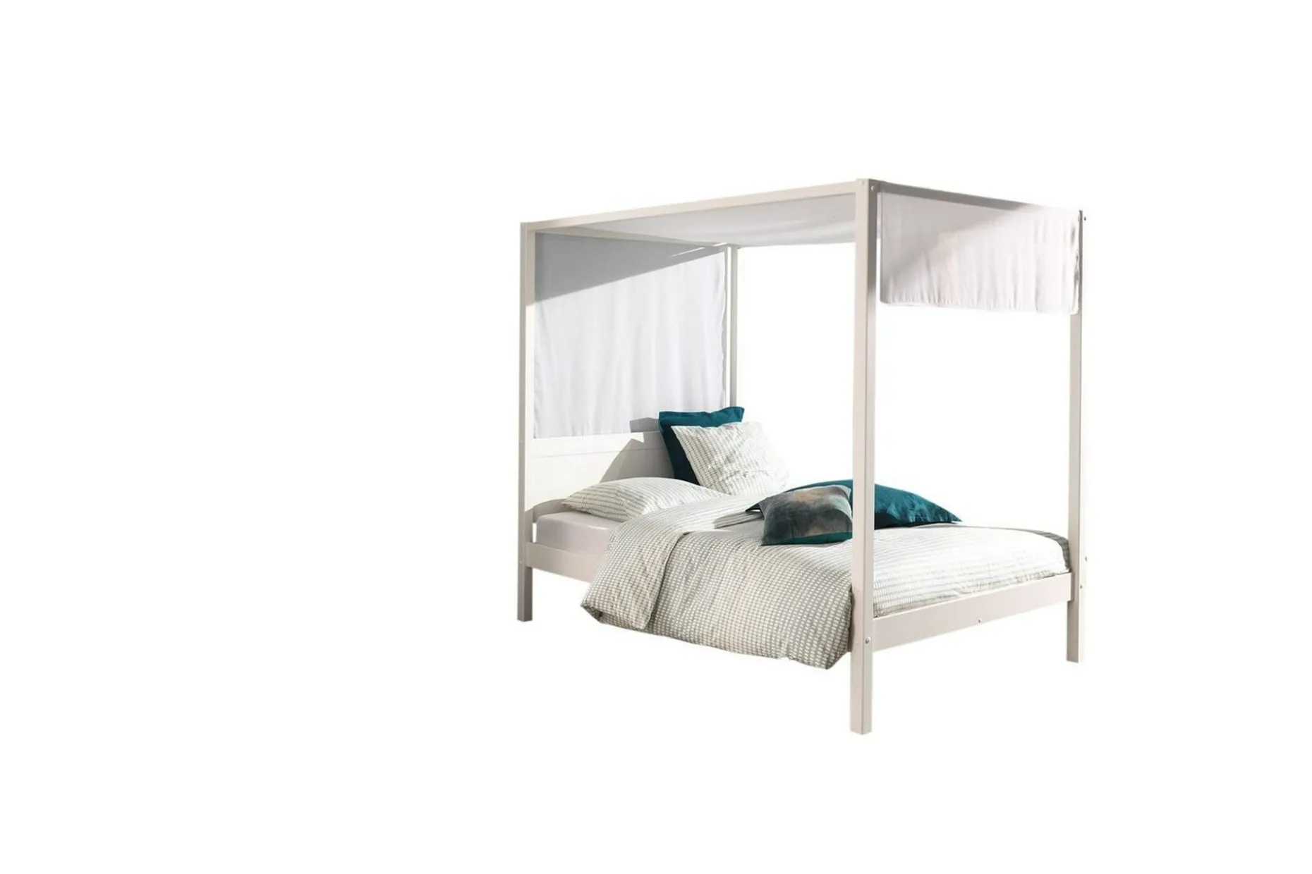 Säng med textil set Pino Canvas