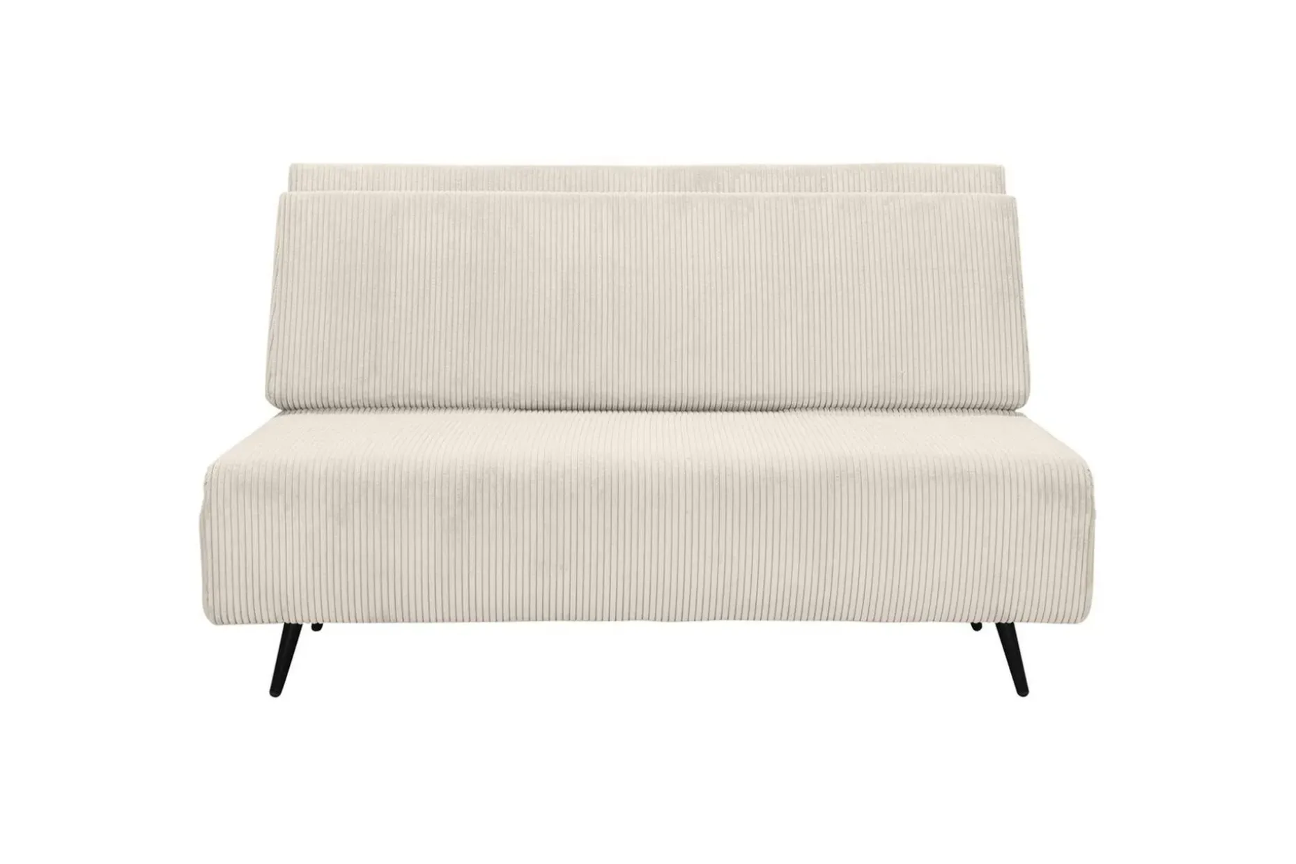 Sängsoffa Mallory Kräm, Manchester/Metall/Trä