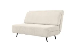Sängsoffa Mallory Kräm, Manchester/Metall/Trä