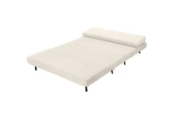 Sängsoffa Mallory Kräm, Manchester/Metall/Trä