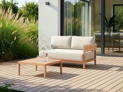 Soffa utomhus med Bord 2-Sits Sampieri