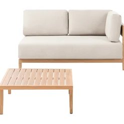 Soffa utomhus med Bord 2-Sits Sampieri