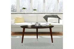 Soffbord Kennington 90 cm Runt Brun